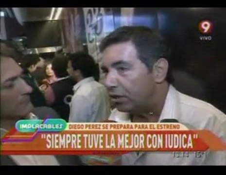 Diego Perez nota en Implacables hablando de Pedro y Mansión Imposible - 13 de Abril