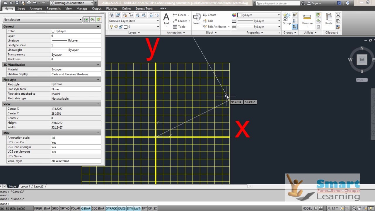 Co-ordinate System Class-2_Autocad_Sample_Video