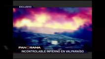 Incontrolable infierno en Valparaíso: nueva tragedia en Chile (1/2)