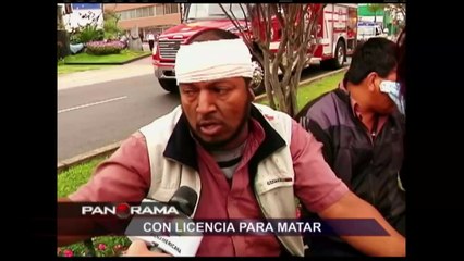 Con licencia para matar: carnicería sobre ruedas en el transporte público