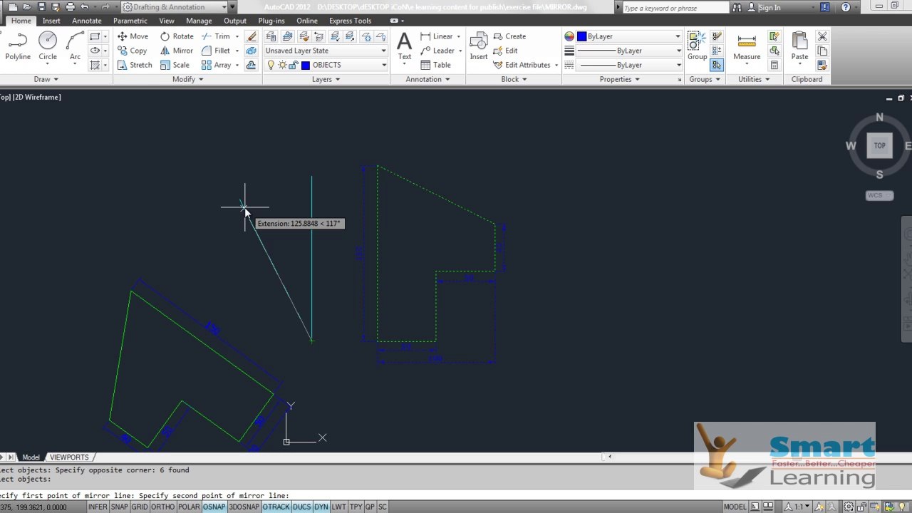 Mirror_Scale_Autocad_Sample_Video