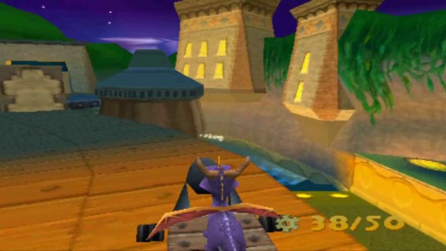 Spyro 2 : Gateway To Glimmer - Plaines Automnales : Port de Brise