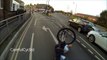 So violent Cyclist crash : FACEPLANT