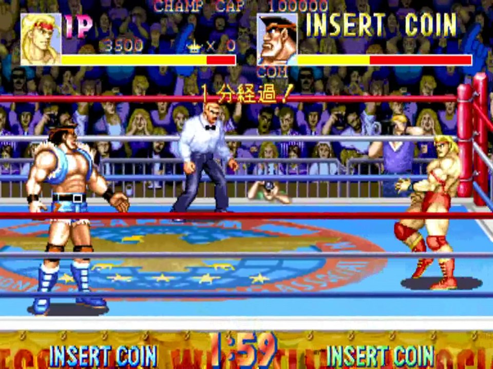 Muscle Bomber 1993-Capcom