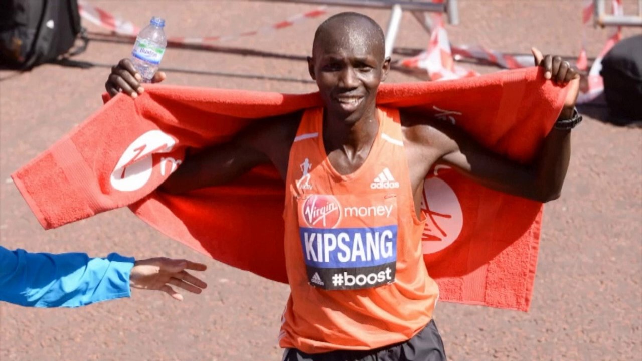 Marathon: London-King Kipsang: 'Einfach glücklich fühlen'