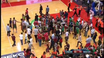 Pınar Karşıyaka 83-74 Fenerbahçe Maç Sonu Görüntüleri