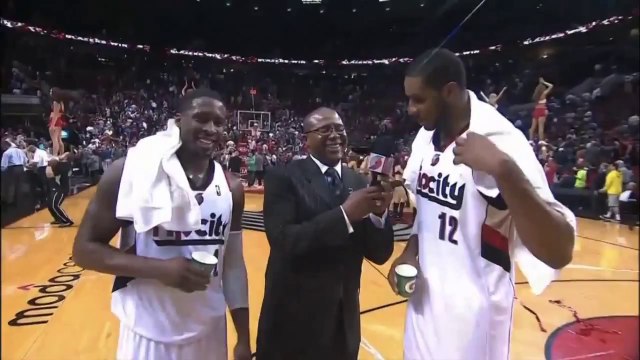 Nico Batum trolle l'interview de LaMarcus Aldridge