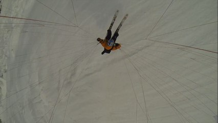 Fartsfyking pa Voss Resort 2014 - Speedriding