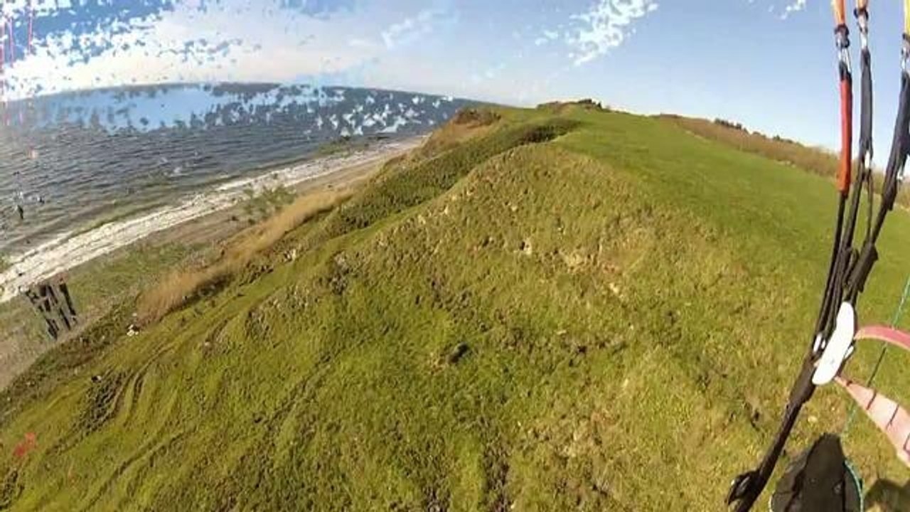 Spiruline soaring at Ronbjerg - Paragliding
