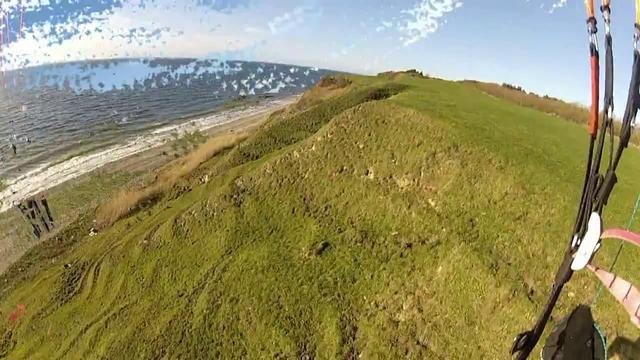 Spiruline soaring at Ronbjerg - Paragliding