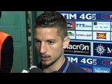 Napoli - Lazio 4-2 - Intervista a Mertens (13.04.14)