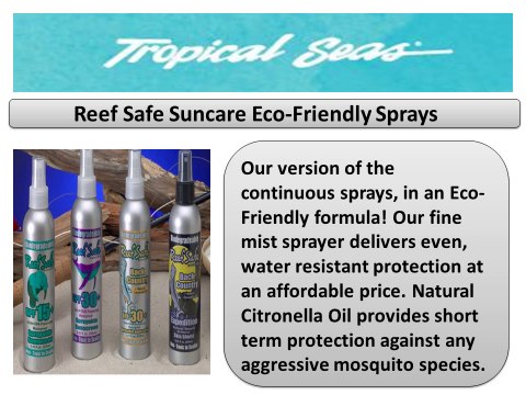 Tropical Seas Inc Natural Sunscreen Products