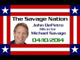 The Savage Nation - April 10 2014 FULL SHOW [PART 1 of 2] (John DePetro fills in for Michael Savage)