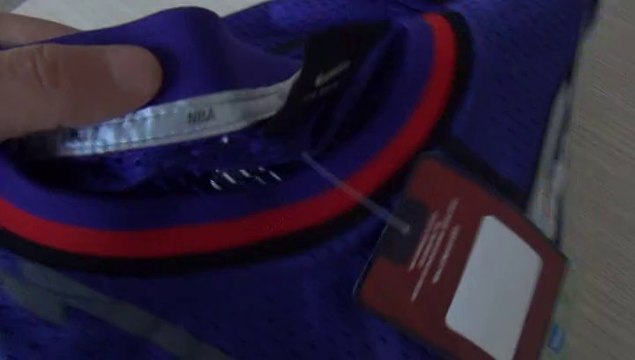 Unboxingjerseys.ru NBA Raptors #15 Vince Carter purple basketball jersey review