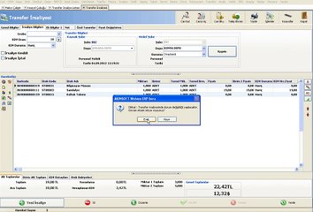 WOLVOX ERP Transfer İrsaliyesi