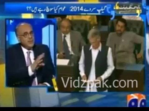 Imran Khan has no concentration on KPK government perfomance , he only criticizes PML N that's why his popularity has decreased :- Najam Sethi