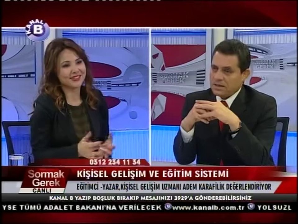 ADEM KARAFİLİK KİŞİSEL GELİŞİM'İ ANLATIYOR sormak gerek_08 01 2014