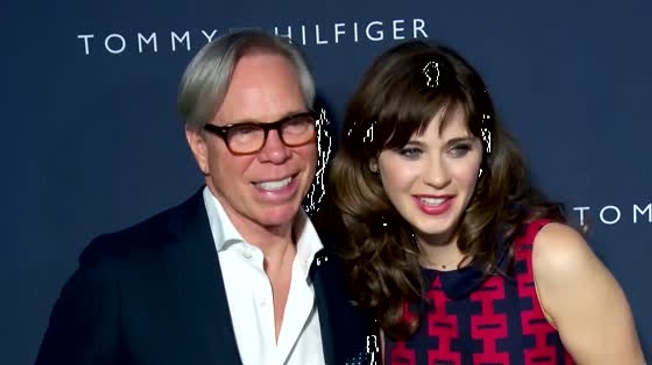 Zooey deschanel startet tommy hilfiger modelinie