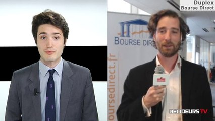 14/04/14 : Les Experts de Bourse Direct dans l'émission "Duplex Bourse" sur Décideurs TV