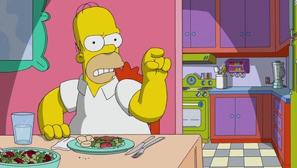 Les Simpons parodient le générique de la série Mad Men