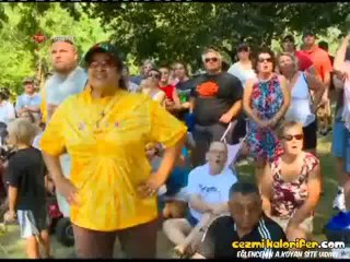 Kanada'daki Gübre Atma Yarışması