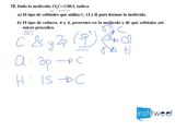 Determinación del tipo de enlace Enlaces e hibridación