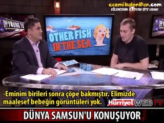 Amerika Samsun'daki Şişme Kadın Kurtarma Operasyonunu Konuşuyor