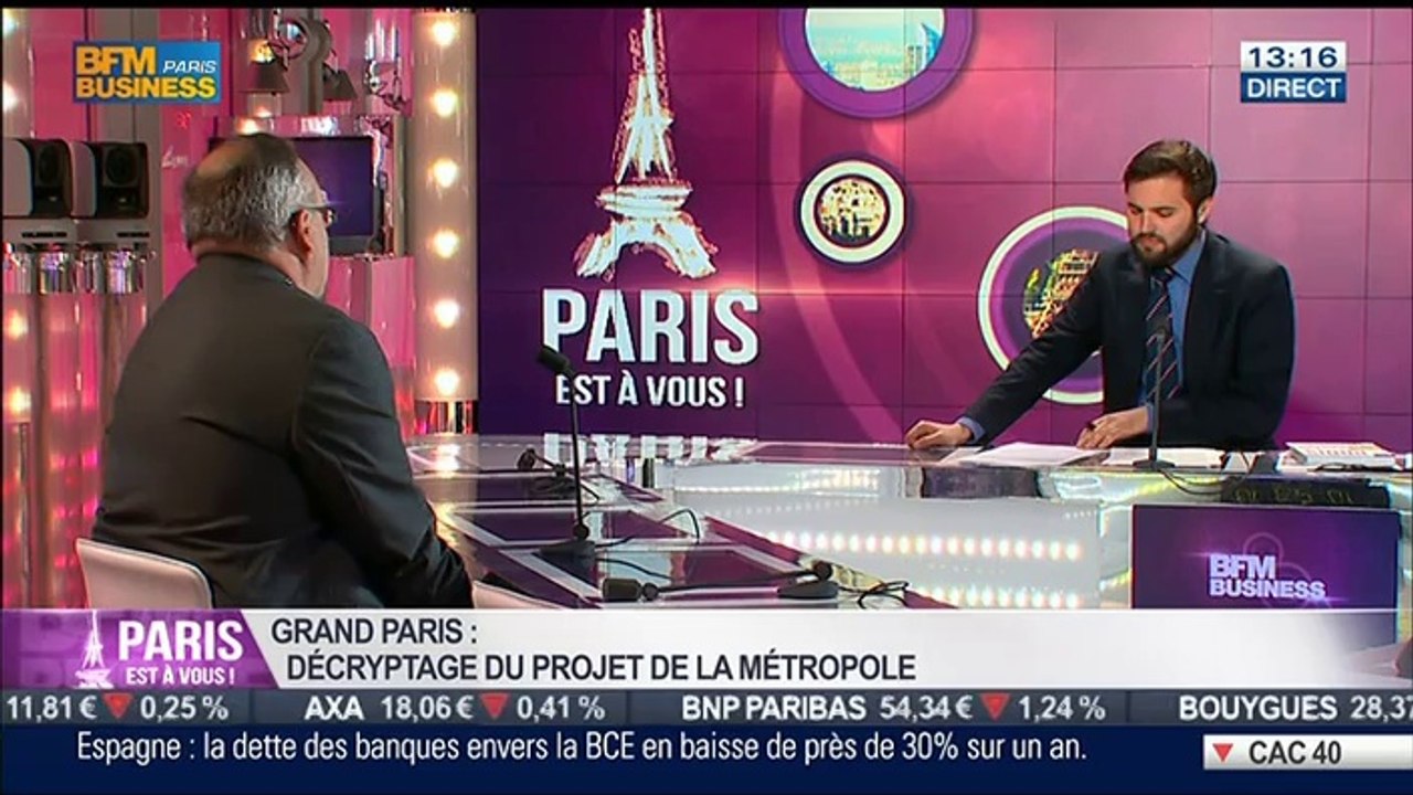 Le Paris de Philippe Yvin, Société du Grand Paris, dans Paris est à vous – 14/04
