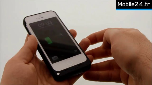 Coque avec batterie de secours iPhone 5 – 2000mAh