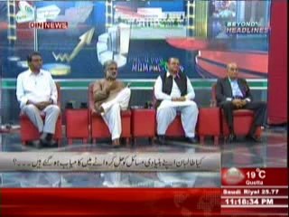 Beyond HeadLines (Kya Taliban Apne Masail Ko Hal Karwane Main Kamyab Ho Gaye Hain ?) 12th April 2014 Part-1