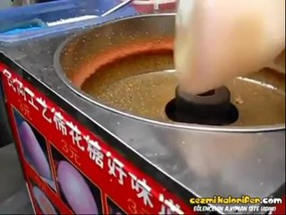 Pamuk Şekerle Sanat Yapmak