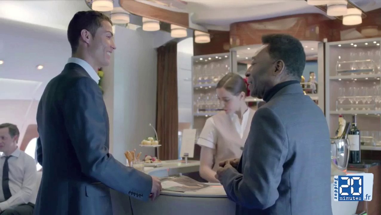 Quand Ronaldo, Pele, Messi et Kobe s'envolent pour les compagnies aériennes