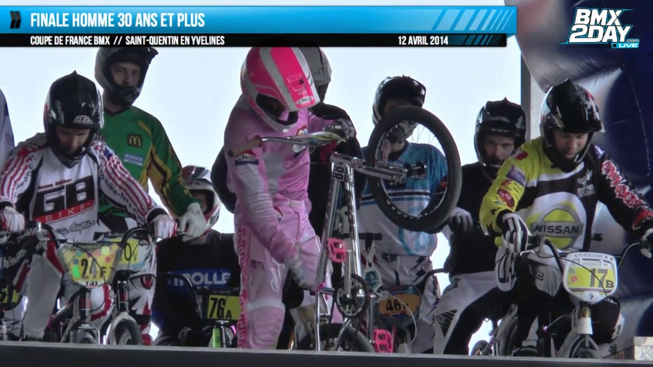 Finale 30 ans et plus Coupe de France BMX Saint-Quentin en Yvelines M1