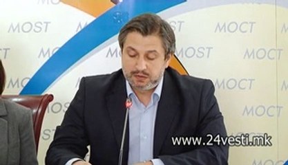 IZJAVA MOST DARKO ALEKSOV