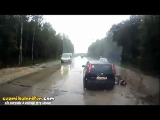 Kıl Payı Ölümden Dönen Baba Ve Kızı