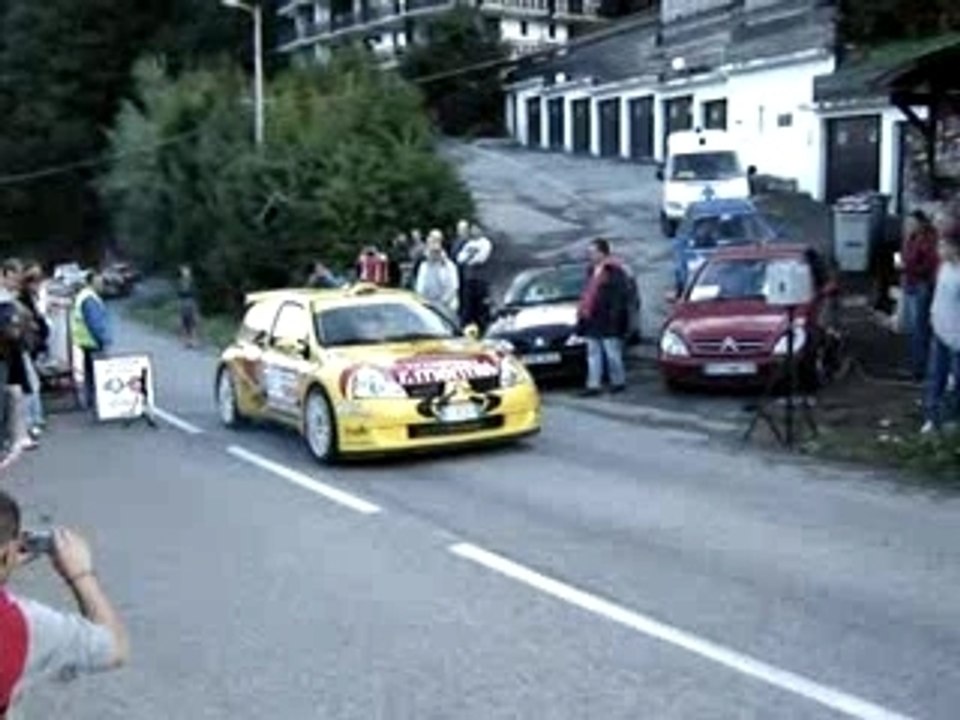 Départ Clio 1600 Rallye Mt Blanc 2005