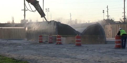 Demolition Full Pipe of Louisville Extreme Park