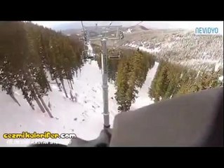 Teleferikten Çok Kötü Düşen Adam