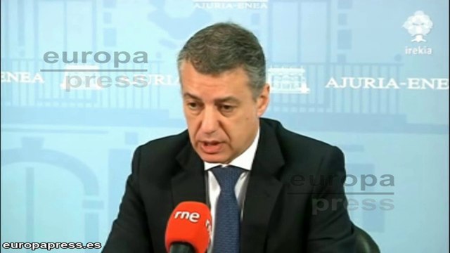 Urkullu sostiene que Euskadi no está agazapada