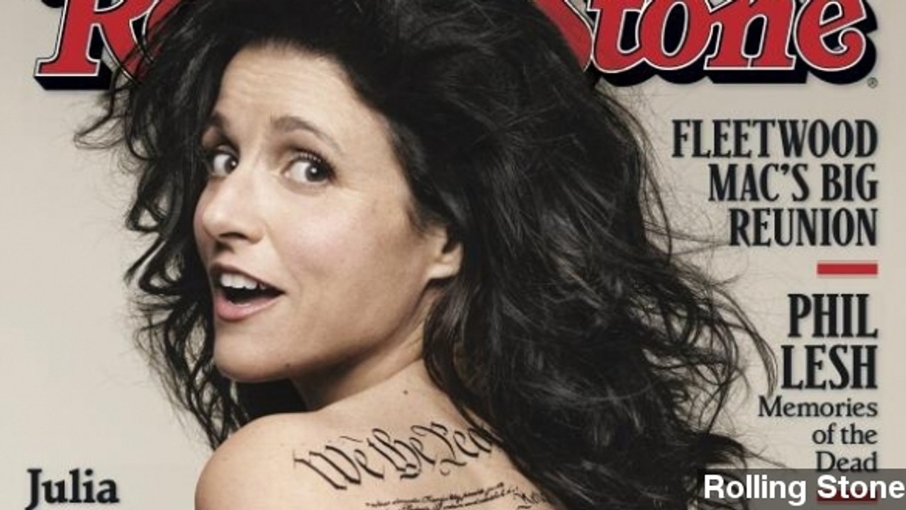 The Historical Error On Julia Louis Dreyfus' Naked Cover