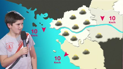 ROMAIN présente la météo sur Télénantes