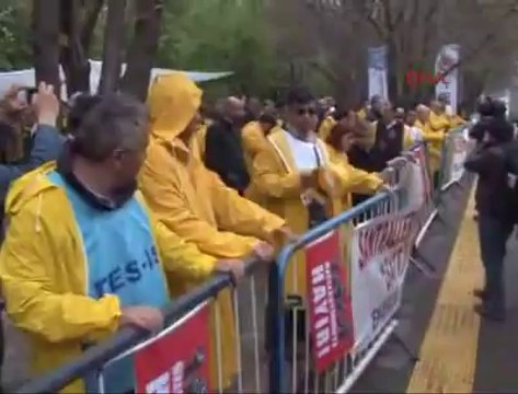 Yatağan işçilerine Ankara'da sert polis müdahalesi halkinhabercisi.com