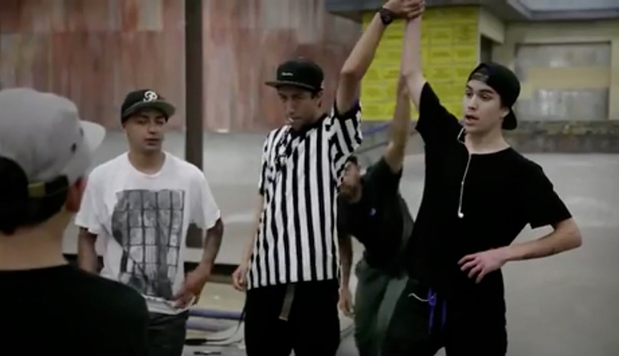 Awesome Battle at the Berrics between Chaz Ortiz vs Will Fyock - Skateboarding