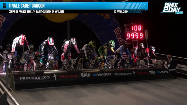 Finale Cadet Garçon Coupe de France BMX Saint-Quentin en Yvelines M1