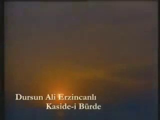 Kaside-i Bürde - Dursun Ali Erzincanlı