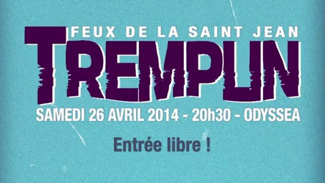 TREMPLIN FEUX DE LA SAINT JEAN 2014