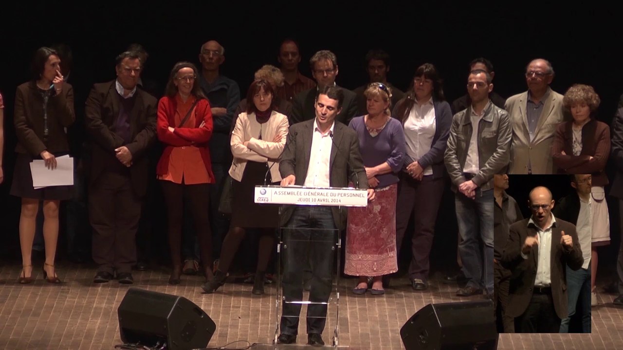 Assemblée générale du personnel - Ville de Grenoble