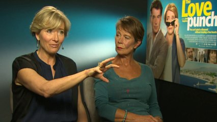 Emma Thompson and Celia Imrie talk Love Punch