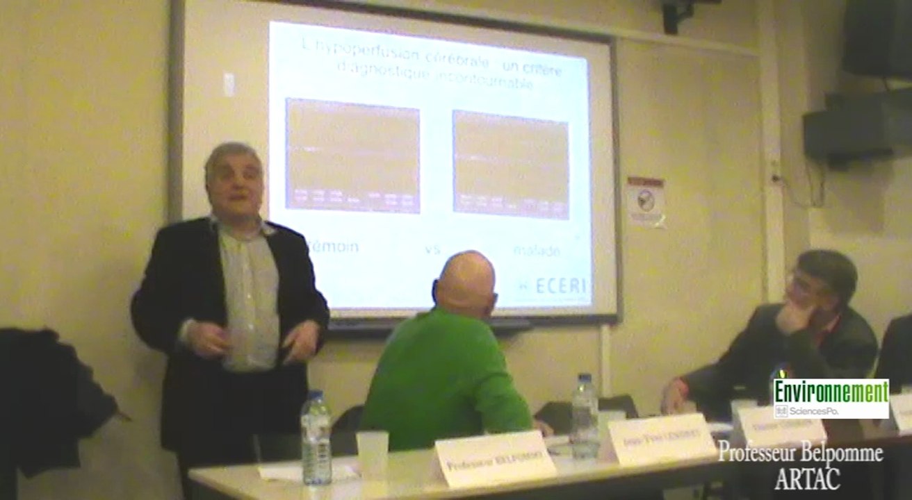 Pr Dominique Belpomme à Sciences Po - février 2014