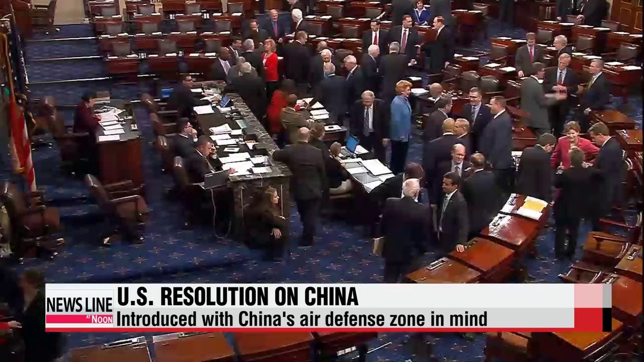 U.S. senators introduce resolution criticizing China